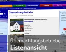 Listenansicht