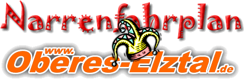 Narrenfahrplan Oberes Elztal