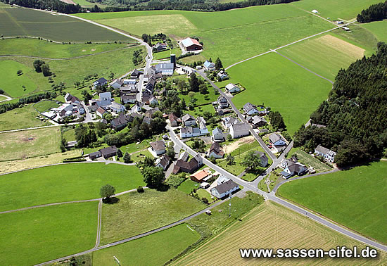 Luftaufnahme von Sassen