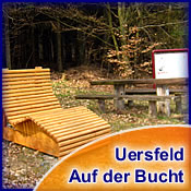 Waldsofa auf der Bucht bei Uersfeld