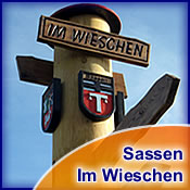 Wegweiser Im Wieschen in Sassen