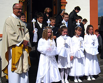 1. heilige Kommunion 2010 in Uersfeld