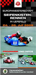 Flyer zur EM2009 in Uersfeld