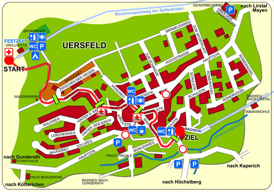 Übersichtskarte Uersfeld